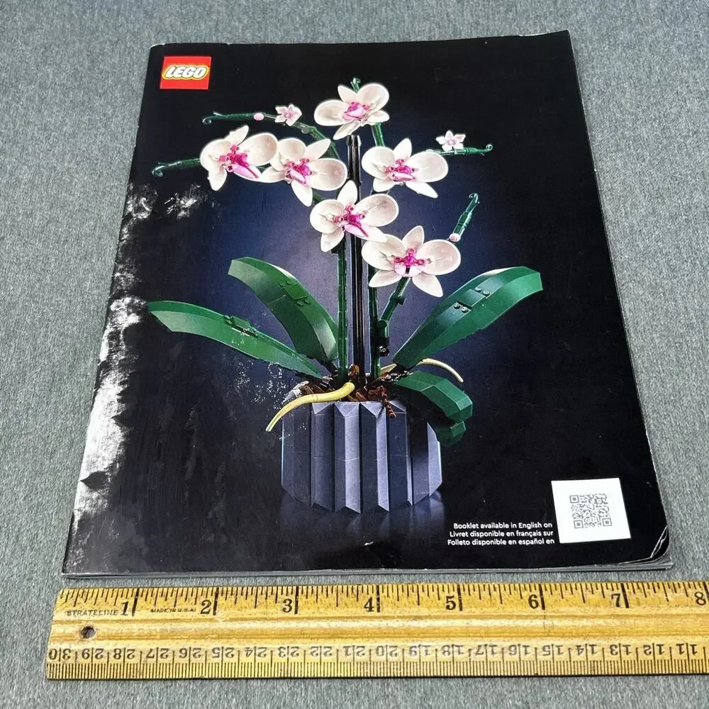 LEGO Icons Orchid 10311 Botanical Collection Instruction Manual Booklet ONLY